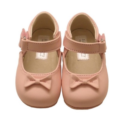 pink_bow_leather_ickle_shooz_baby_shoes